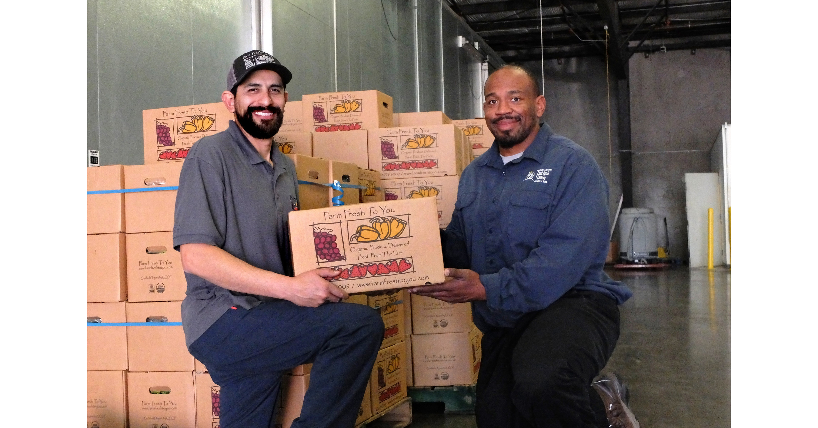 Farm Fresh To You's DonateABox Program Helps California Fire Victims