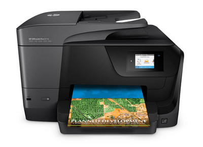 Imprimante sans fil OfficeJet Pro de HP (Groupe CNW/Staples Canada/Bureau en Gros)