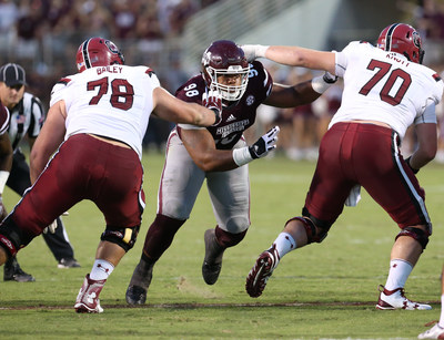 Mississippi State University defensive tackle Jeffery Simmons is a finalist for the 2018 C Spire Conerly Trophy, which annually recognizes the top college football player in the Magnolia State.
