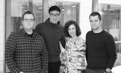 New Grey ECDs: (from left) Jeff Anderson, Qian Qian, Hannah Fishman and Tristan Kincaid