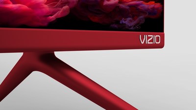 VIZIO collaborates with (RED) for special edition (VIZIO)RED P-Series 55” class 4K HDR smart TV to help fund the fight against AIDS. 10% of the purchase price of each (VIZIO)RED P-Series 55” class 4K HDR Smart TV will go to the global fund to fight AIDS with (RED).