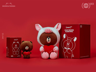 LINE FRIENDS Teams up with Amazon’s (SHOPATHON)RED Campaign to Fight AIDS