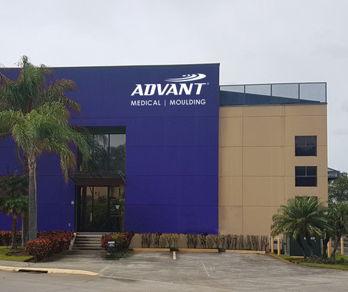 Advant Medical facility, Herdia, Costa Rica launched in 2018 as part of the company’s global expansion plans. (PRNewsfoto/Advant Medical)