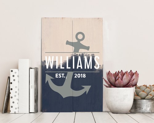 Design a Sign events guide you through the act of creating your own personalized wooden sign.