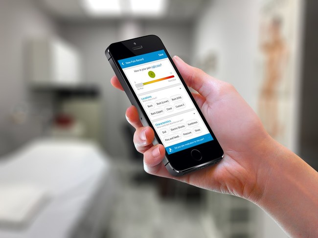 The Manage My Pain app helps patients and clinics measure, monitor, and manage chronic pain.