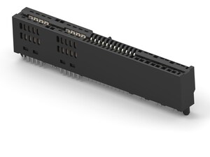 TE Connectivity introduces high density card edge power connectors