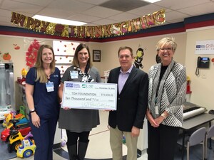 USF Federal Credit Union Donates $10,000 to Tampa General Hospital Children's Medical Center