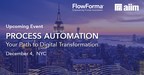 FlowForma Launch Series of Process Automation Lunch and Learn Events Across North America