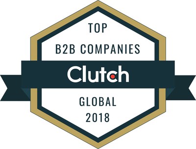 Top B2B services companies from around the world named by Clutch for 2018