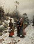 Long Lost Painting by Daniel Ridgway Knight Surfaces
