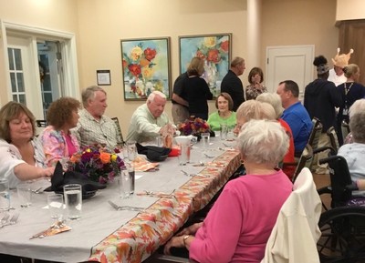 Market Street Memory Care Residence in Viera hosts over 100 residents, family and friends in a festive Thanksgiving celebration.