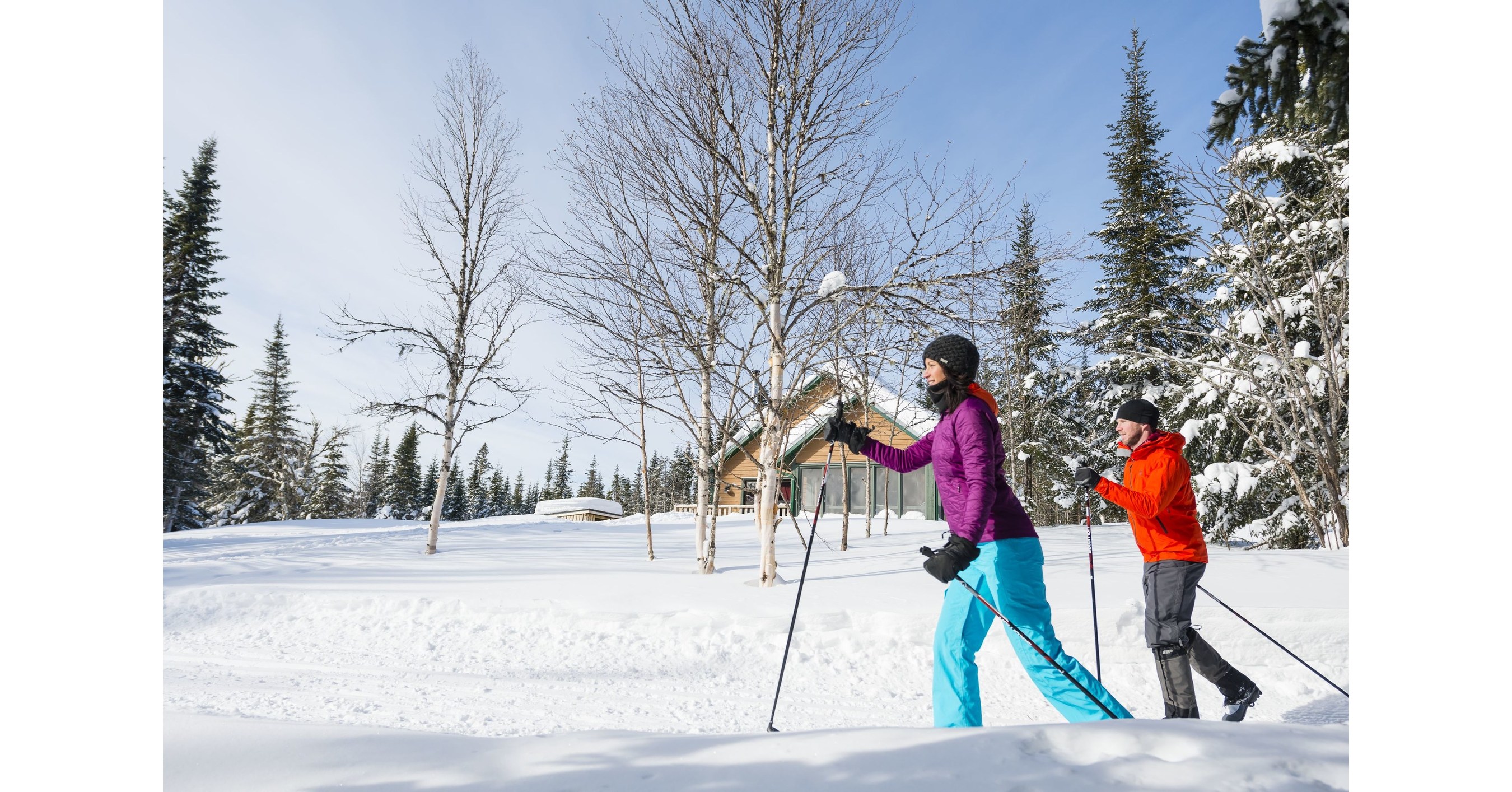 Camp Mercier Sortez les skis de fond et les raquettes