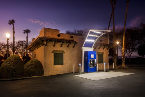 For the photo:  True Zero’s hydrogen station program secures $150 Million investment from Air Liquide.  Seen here is True Zero’s Hayward, California station