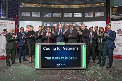 Coding for Veterans Opens the Market (CNW Group/TMX Group Limited)