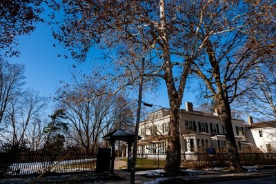 Today, the 150-year-old Sycamore tree located on the grounds of London's historic Eldon House was recognized as a Heritage Tree by Forests Ontario. (CNW Group/Forests Ontario)