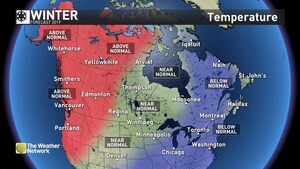 Mild or Wild? Winter Will Defy Traditional El Niño Pattern Across Parts of Canada