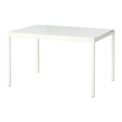 IKEA Canada annonce le rappel de la table GLIVARP blanche  plateau en verre dpoli avec rallonge (Groupe CNW/IKEA Canada)