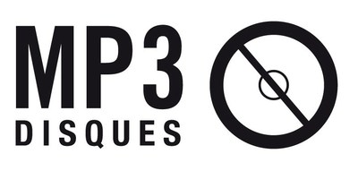 Logo : MP3 Disques (Groupe CNW/Québecor)