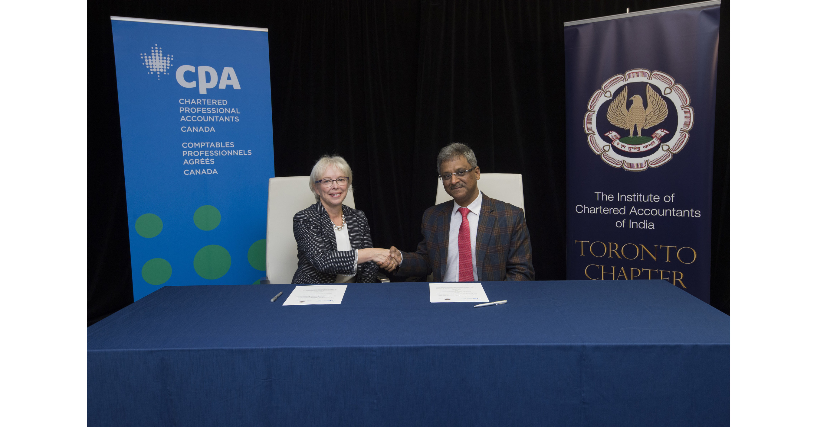 Canadian CPA bodies sign memorandum of understanding with the Institute of  Chartered Accountants of India