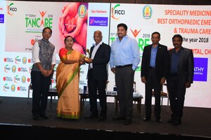 Parvathy Hospital Named Best Orthopaedic and Emergency Medicine Hospital by TN Govt and FICCI