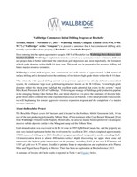Wallbridge Commences Initial Drilling Program at Beschefer (CNW Group/Wallbridge Mining Company Limited)