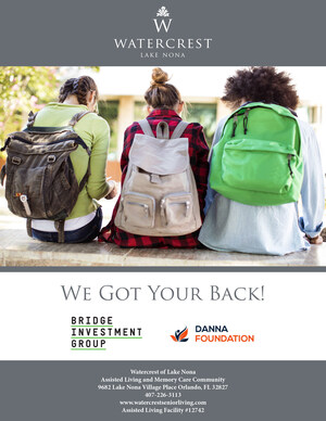Watercrest Lake Nona to Host 'We Got Your Back' Backpack Stuffing Event to Benefit Homeless Youth