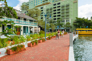 With its "Stay, Play &amp; Ride" Package, Riverwalk Arts &amp; Entertainment District Offers the Best of Culture, Shopping, Dining, a Luxurious Hotel Stay &amp; More