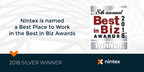 Nintex Named a Best Place to Work
