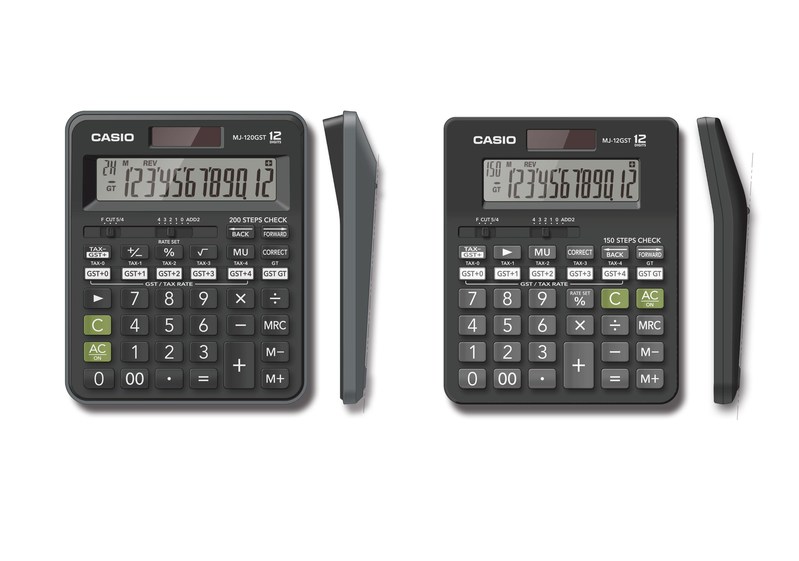 Casio India Presents the World's First* GST Calculator Customized and