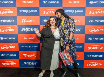 (From left) Tess Holliday (model), Ty Hunter