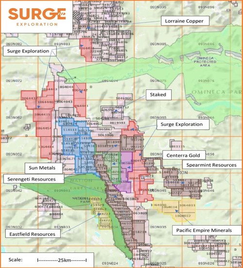 Surge Acquires Copper-Gold Mineral Mountain Property in the Omineca ...