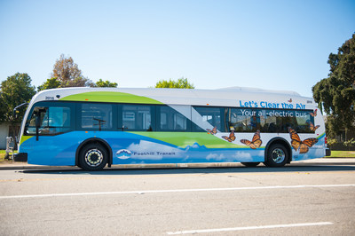 Foothill Transit to Transition to All-Electric Bus Fleet by 2030