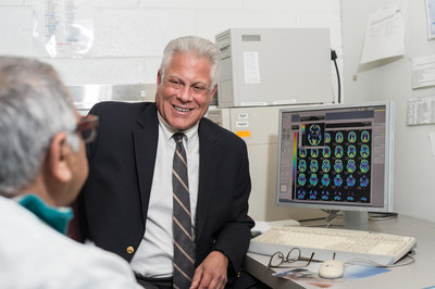 Professor David Eidelberg in the lab – his paper explores a promising Parkinson’s disease gene therapy.