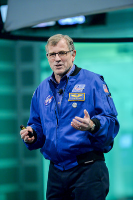 Former astronaut Dr. Dave Williams is at the Ontario Science Centre on Monday, December 3 for the launch of Expedition 58. (CNW Group/Ontario Science Centre)