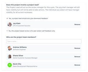 Lattice is the first performance management software provider to offer project-based reviews