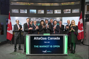AltaGas Canada Inc. Opens the Market