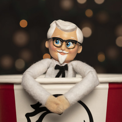 'Sanders’ Little Helper brings holiday joy (and chicken) to Canadians (CNW Group/KFC Canada)