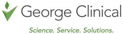 George Clinical Science. Service. Solutions. (PRNewsfoto/George Clinical) George Clinical Science. Service. Solutions. (PRNewsfoto/George Clinical)