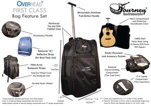 Journey Instruments to Introduce First Full-Size, Collapsible Guitar in a Carry-On Roller Bag