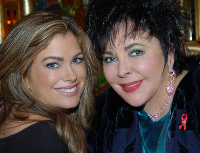 The photograph of Dame Elizabeth Taylor and Kathy Ireland, was taken on World AIDS Day, Dec. 1st, 2007, in Dame Elizabeth's dressing room, after her performance of Love Letters at Paramount Studios. Photo Credit: Jon Carrasco