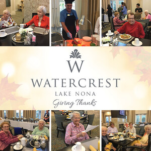 Watercrest Lake Nona Celebrates the Bountiful Blessings of Thanksgiving