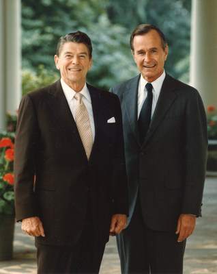 President Reagan and Vice President Bush