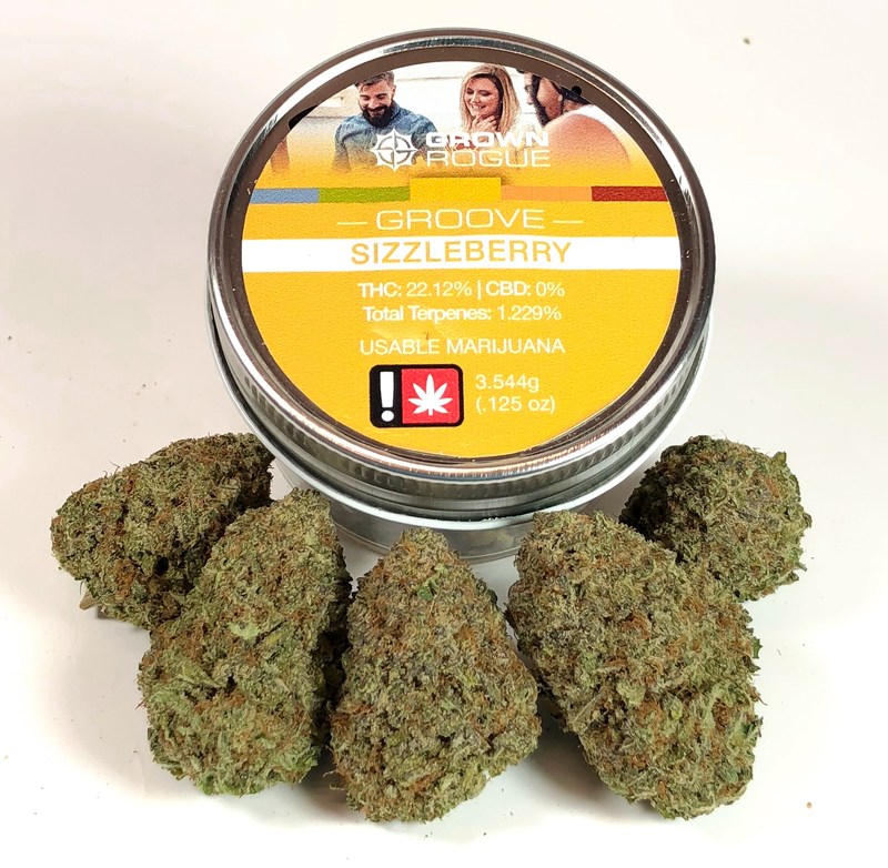 Highest quality THC CBD cannabis marijuana flower buds nitrogen-sealed in glass jars (CNW Group/Grown Rogue)