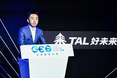 Bai Yunfeng, co-founder and president of TAL addressing the summit.