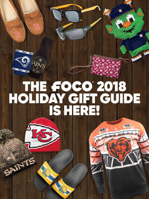 FOCO's NFL &amp; Collegiate Licensed Gift-Guide Helps You Squad Up for the Sports Fan on Everyone's List