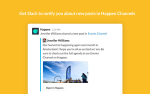 Happeo Introduces Integrations for Slack and Google to Kickstart the Intranet of Things