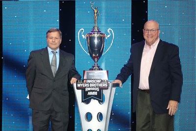 The 2018 NASCAR Buddy Shuman Award was presented to Grant Lynch.