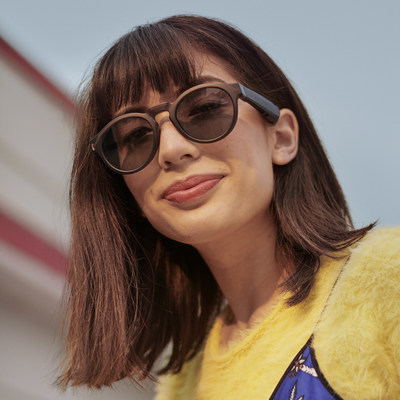 Bose announces Frames, a breakthrough product combining the protection and style of premium sunglasses, the functionality and performance of wireless headphones, and the world's first audio augmented reality platform — into one revolutionary wearable.