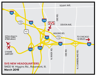 In March 2019, the Society for Vascular Surgery will relocate its international headquarters to Rosemont, Ill.