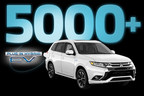 L'Outlander PHEV établit un record canadien avec plus de 5000 véhicules vendus